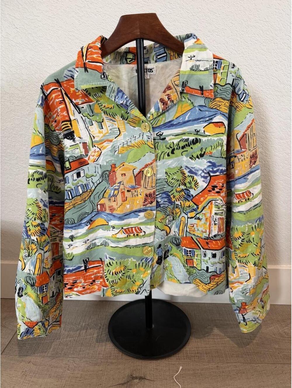 Kaktus Men's Wearable Art Jacket